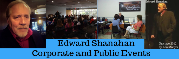 Corporate and Public Events with Edward Shanahan