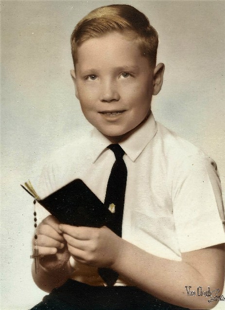 Edward Shanahan at Catholic School.